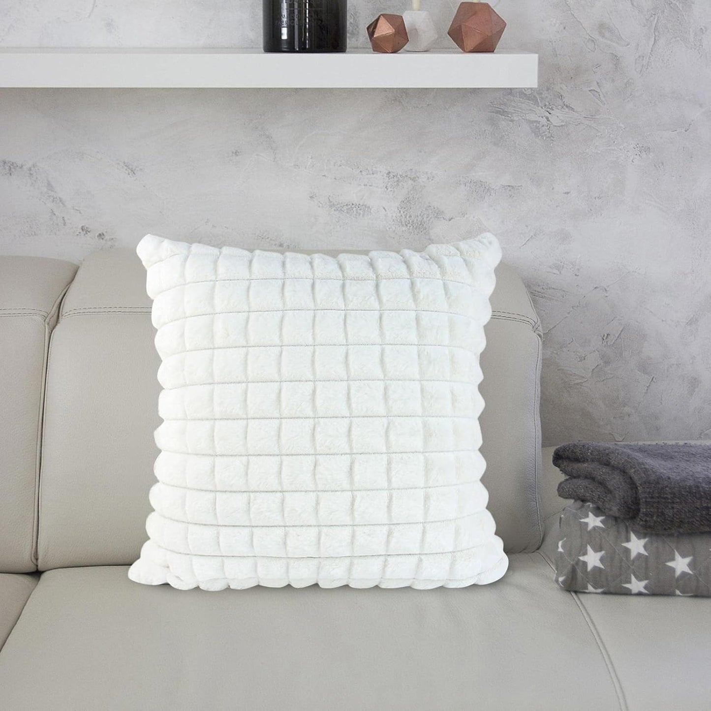 Room Decor Chunky Knit Throw Pillow Covers Modern Living Room Pillow Covers Waffle Throw Pillows for Couch Machine Washable Pillows Pillow Covers Outdoor Today Deals Prime